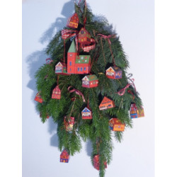 Weihnachtsmarkt Papiermodell